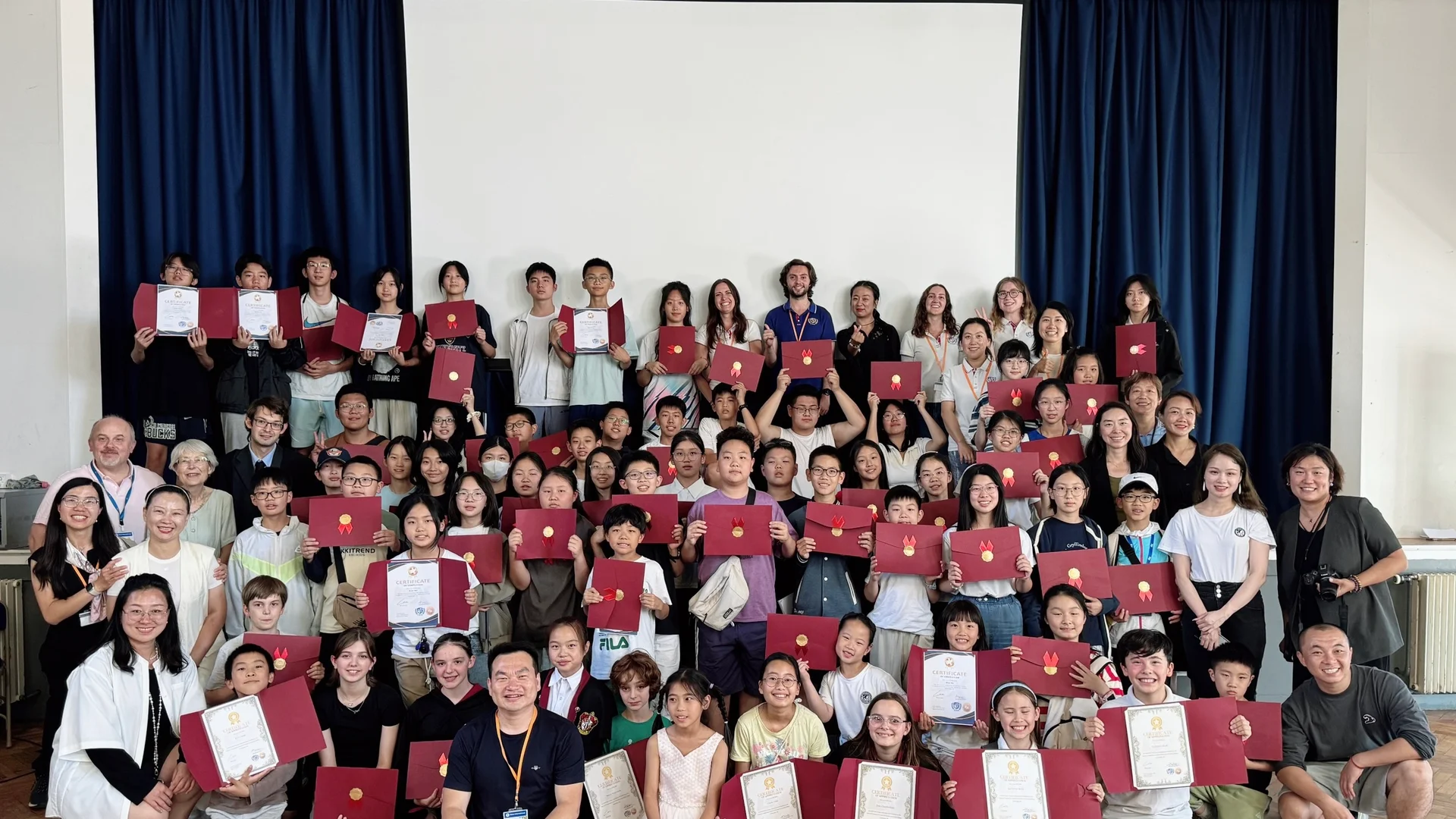 Graduation Ceremony Group Certificates